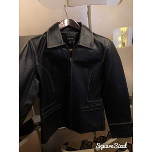 Colebrook Unisex Leather Jacket